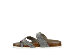 Madden Girl Womens Brycee Footbed Sandal - Med Metallic -Deals Viva Stride Store US 01 250117 03