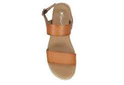 Xappeal Womens Amelia Wedge Sandal - Brown -Deals Viva Stride Store US 01 261161 05