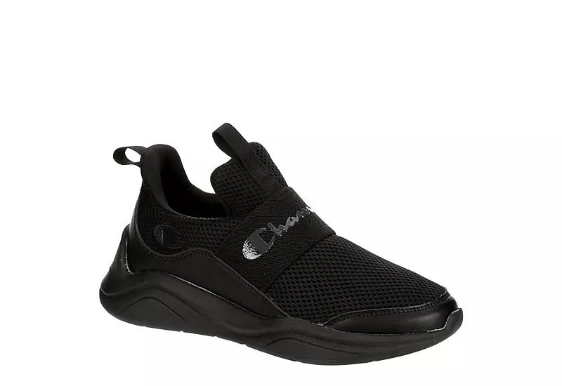 Champion Womens Legend Lo Sneaker - Black 1 Champion Womens Legend Lo Sneaker - Black
