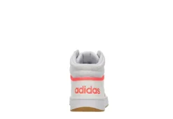 Adidas Womens Hoops 3.0 Mid Top Sneaker - White -Deals Viva Stride Store US 01 400745 04