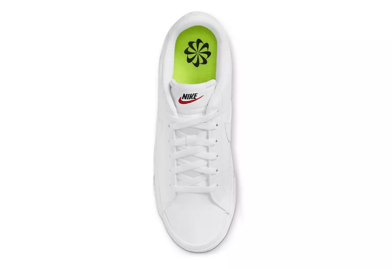 Nike Womens Court Legacy Next Nature Sneaker - White 5 Nike Womens Court Legacy Next Nature Sneaker - White - Image 5