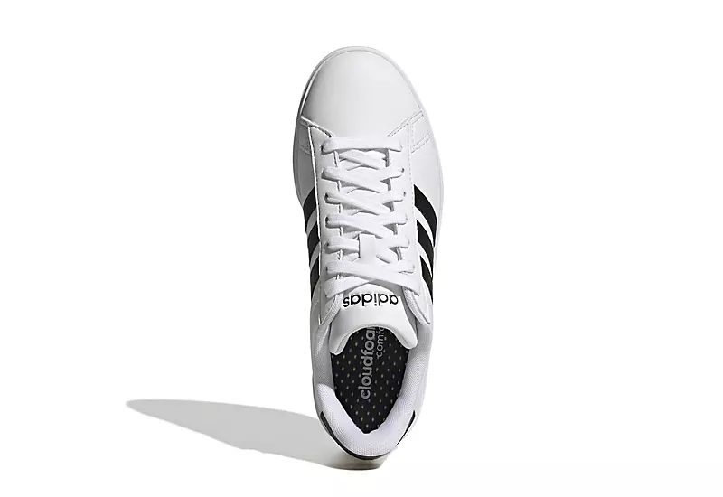 Adidas Womens Grand Court 2.0 Sneaker - White 4 Adidas Womens Grand Court 2.0 Sneaker - White - Image 4