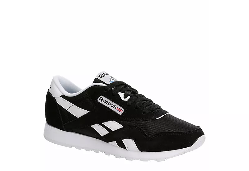Reebok Womens Cl Nylon Sneaker - Black 1 Reebok Womens Cl Nylon Sneaker - Black