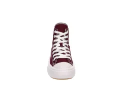 Converse Womens Chuck Taylor All Star Move High Top Sneaker - Burgundy -Deals Viva Stride Store US 01 401341 02