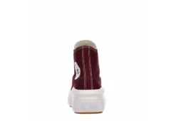 Converse Womens Chuck Taylor All Star Move High Top Sneaker - Burgundy -Deals Viva Stride Store US 01 401341 04