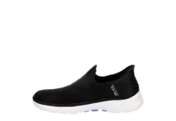Skechers Womens Go Walk 6 Quick Fit Slip-ins Walking Shoe - Black -Deals Viva Stride Store US 01 401389 03