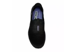 Skechers Womens Go Walk 6 Quick Fit Slip-ins Walking Shoe - Black -Deals Viva Stride Store US 01 401389 05