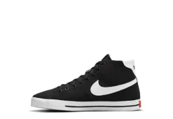 Nike Womens Court Legacy Mid Sneaker - Black -Deals Viva Stride Store US 01 401396 02