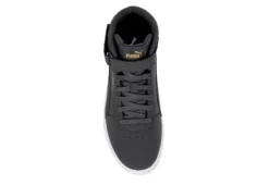 Puma Womens Carina 2.0 Chevron Mid Sneaker - Dark Grey -Deals Viva Stride Store US 01 401446 05