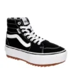 Vans Womens Filmore High Top Tapered Platform Sneaker - Black