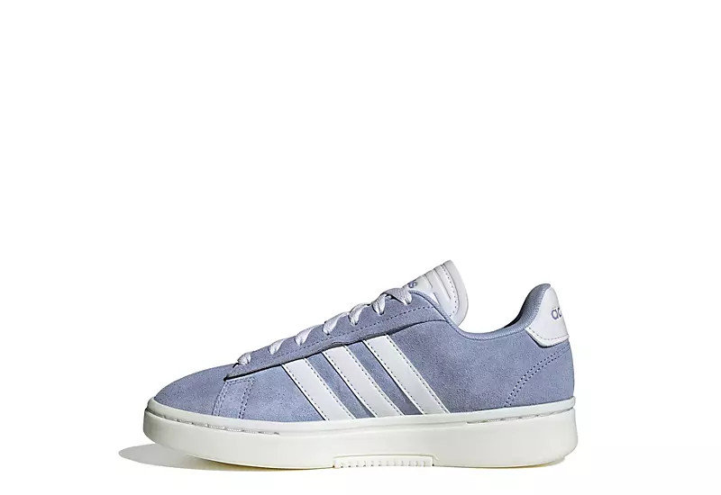 Adidas Womens Grand Court Alpha Sneaker - Blue 3 Adidas Womens Grand Court Alpha Sneaker - Blue - Image 3