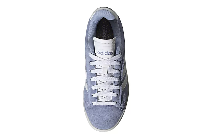 Adidas Womens Grand Court Alpha Sneaker - Blue 4 Adidas Womens Grand Court Alpha Sneaker - Blue - Image 4