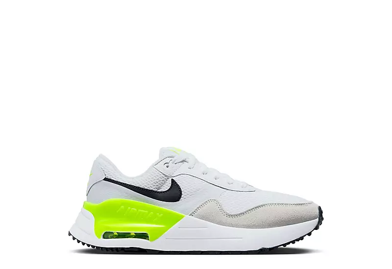 Nike Womens Air Max Systm Sneaker - White 2 Nike Womens Air Max Systm Sneaker - White - Image 2