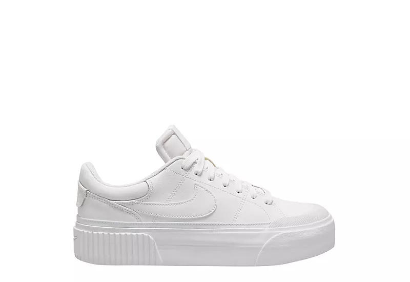 Nike Womens Court Legacy Lift Sneaker - White 1 Nike Womens Court Legacy Lift Sneaker - White