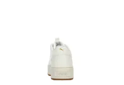 Puma Womens Karmen Rebelle Platform Sneaker - Off White -Deals Viva Stride Store US 01 401672 04