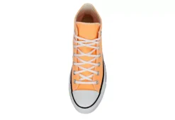 Converse Womens Chuck Taylor All Star High Top Platform Sneaker - Orange -Deals Viva Stride Store US 01 401714 05