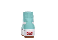 Vans Womens Filmore High Top Tapered Platform Sneaker - Aqua -Deals Viva Stride Store US 01 401766 04
