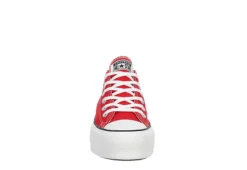 Converse Womens Chuck Taylor All Star Low Top Lift Sneaker - Red -Deals Viva Stride Store US 01 401831 02