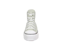 Converse Womens Chuck Taylor All Star High Top Platform Sneaker - Pale Green -Deals Viva Stride Store US 01 401834 02